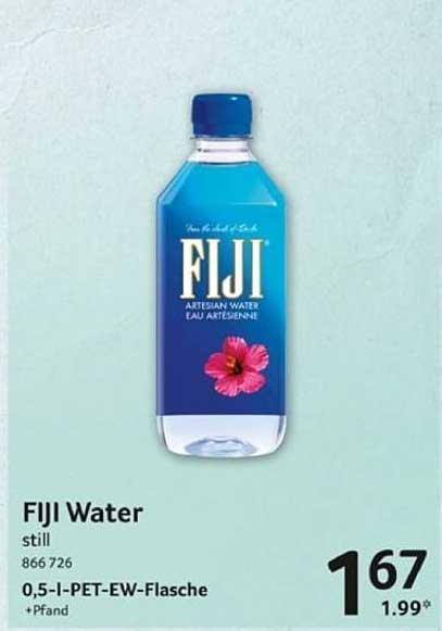 FIJI Water still 0,5L PET-Flasche