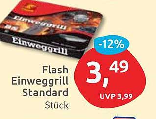 Flash Einwegg grill Standard