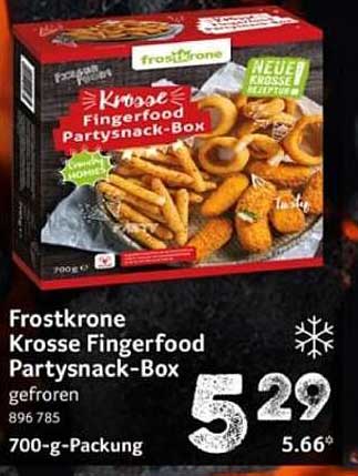 Frostkrone Krosse Fingerfood Partysnack-Box 700 g