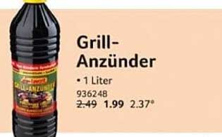 Grill-Anzünder 1 Liter – Ihr perfekter Helfer für unvergessliche Grillabende