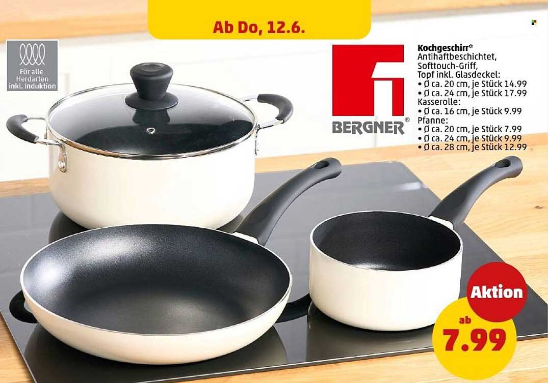 Kochgeschirr von Bergner - Ab 12.06. erhältlich