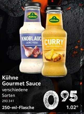 Kühne Gourmet Sauce verschiedene Sorten 250-ml-Flasche