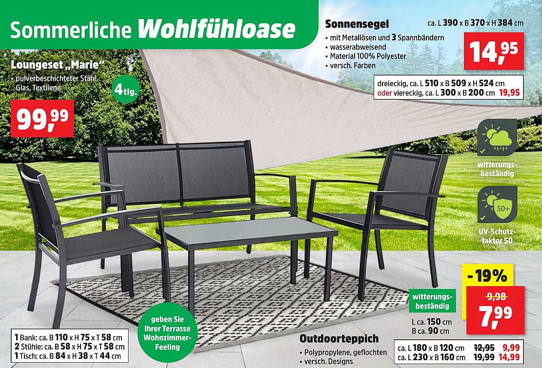 Loungeset „Marie“