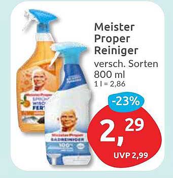 Meister Proper Reiniger - Verschiedene Sorten 800 ml