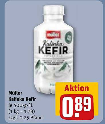 Müller Kalinka Kefir je 500-g-Fl.