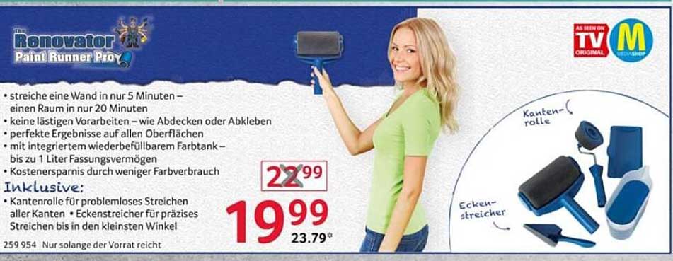 Paint Runner Pro - Renovator für müheloses Streichen