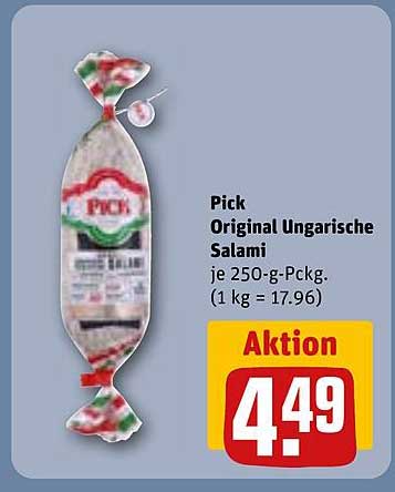 Pick Original Ungarische Salami je 250-g-Pckg.