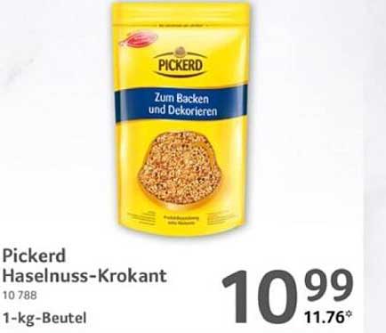 Pickerd Haselnuss-Krokant 1-kg-Beutel