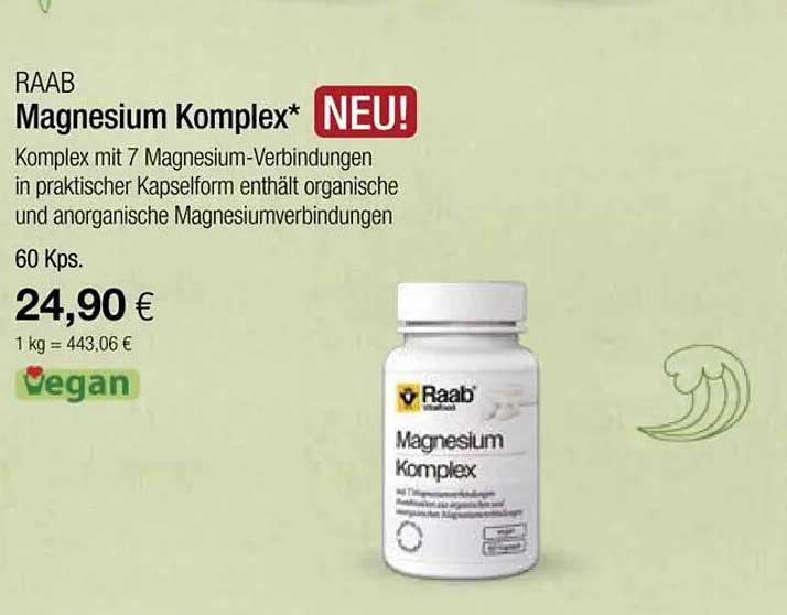RAAB Magnesium Komplex* NEU!