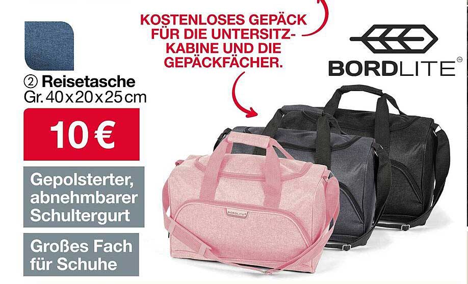 Reisetasche | Bordlite