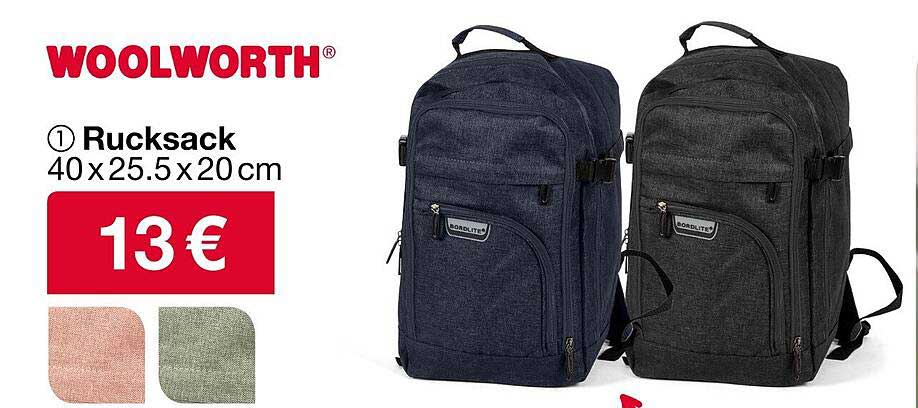Rucksack 40 x 25.5 x 20 cm