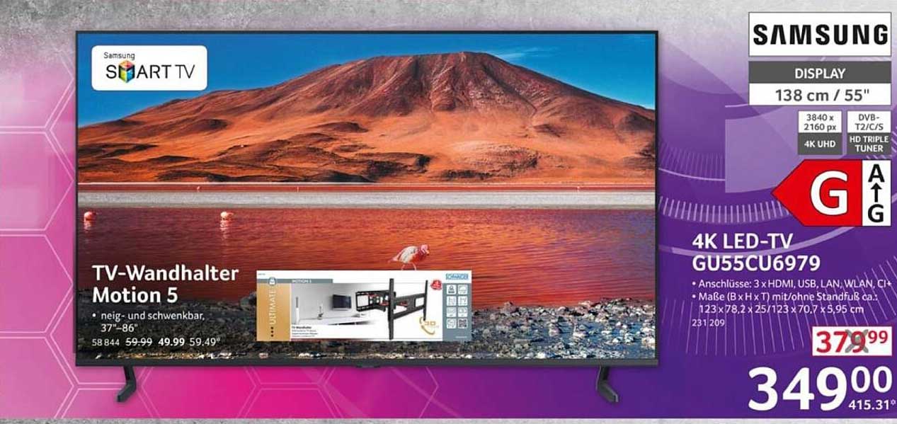 Samsung 4K LED-TV GU55CU6979