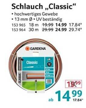 Schlauch „Classic“ von Gardena – Hochwertiges Gewebe für Ihre Gartenbedürfnisse