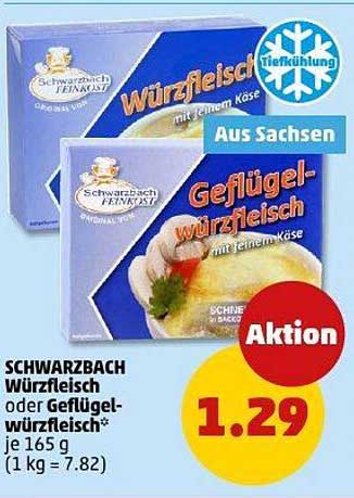SCHWARZBACH Würzfleich oder Geflügelwürzfleich 165 g