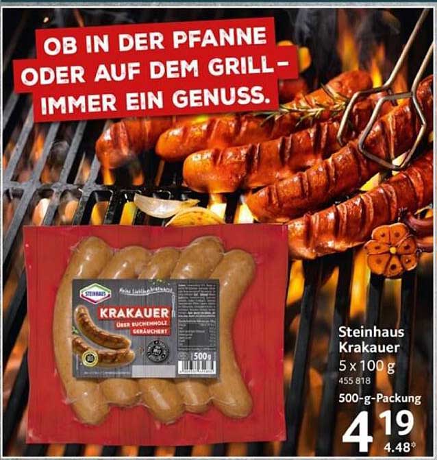 Steinhaus Krakauer 5 x 100 g