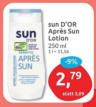 sun D'OR Après Sun Lotion 250 ml