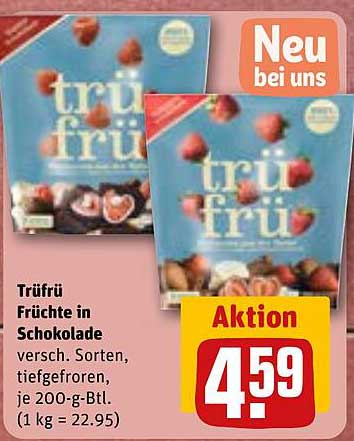 Trüfrü Früchte in Schokolade 200 g