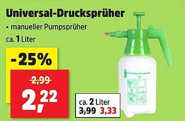 Universal-Drucksprühner 1 Liter - Jetzt zum Sonderpreis!