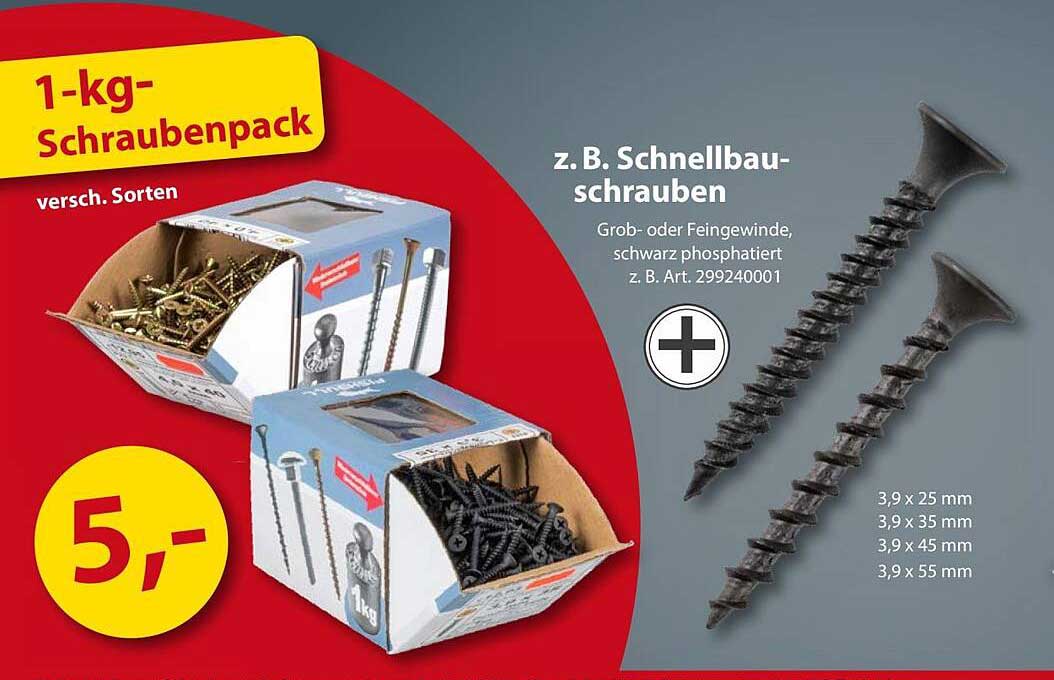 1-kg-Schraubenpack