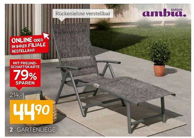 2 GARTENLIEGE