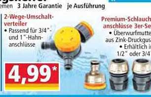2-Wege-Umschalt-verteiler
