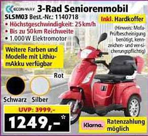 3-Rad Seniorenmobil SLM03 Best-Nr.: 1140718