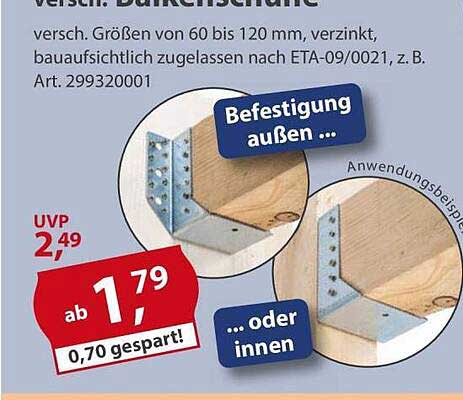 Balkenschuhe