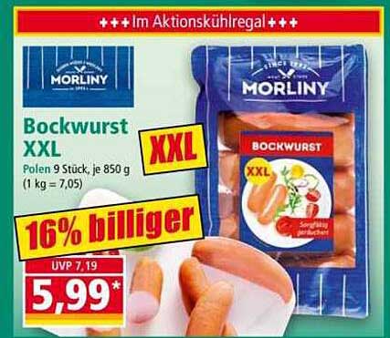 Bockwurst XXL