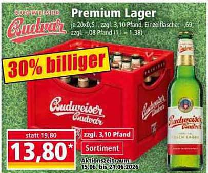 Budweiser Premium Lager