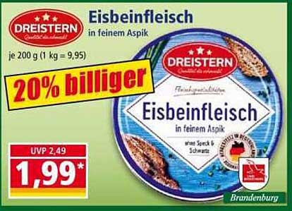 Eisbeinfleisch in feinem Aspik