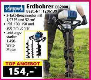Erdbohrer EB2000