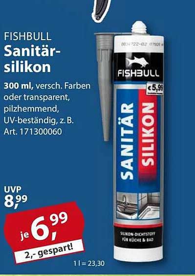 FISHBULL Sanitär-silikon