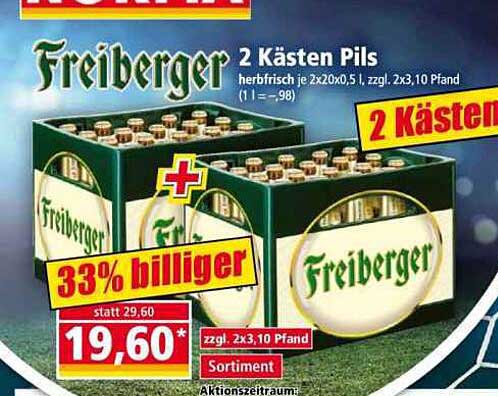Freiburger 2 Kästen Pils