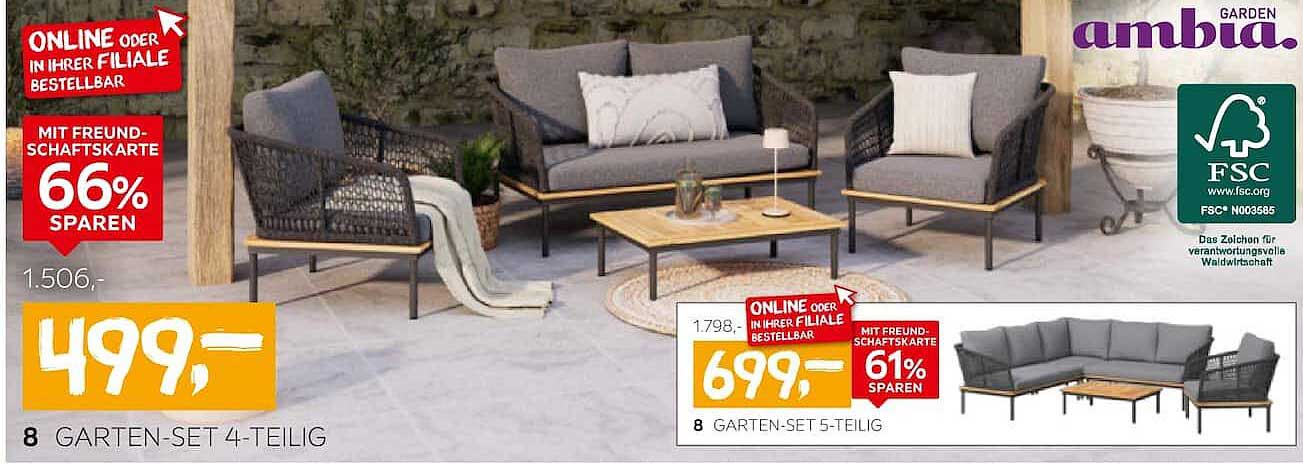 GARTEN-SET 4-TEILIG