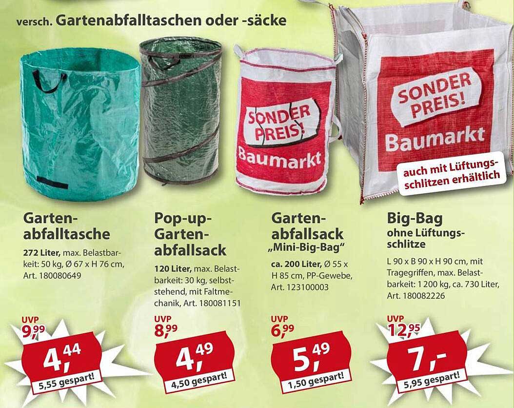 Gartenabfalltasche