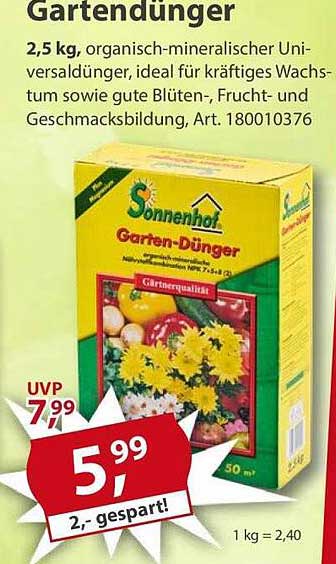 Gartendünger