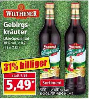 Gebirgskräuter Likör-Spezialität 30 % vol. 0,7 l