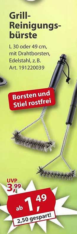 Grill-Reinigungsbürste