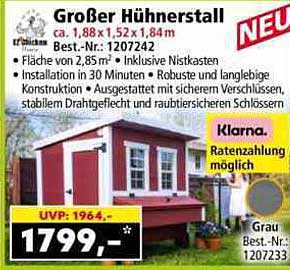 Großer Hühnerstall