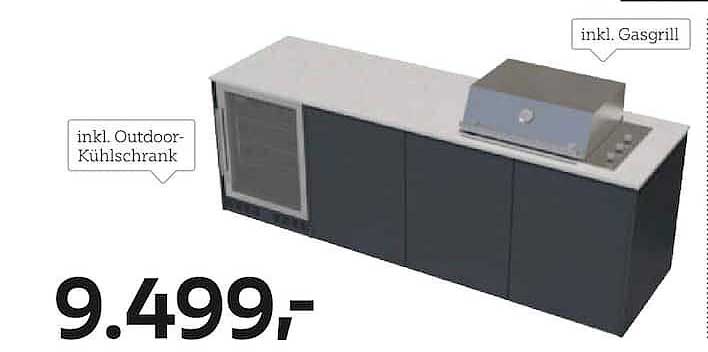 inkl. Outdoor-Kühlschrank