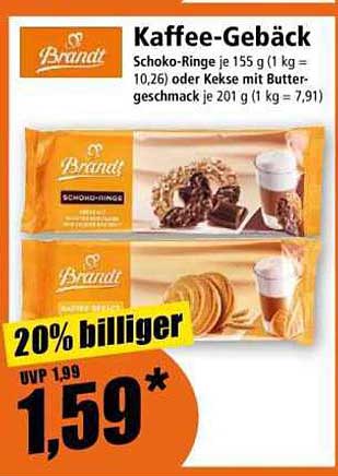 Kaffee-Gebäck