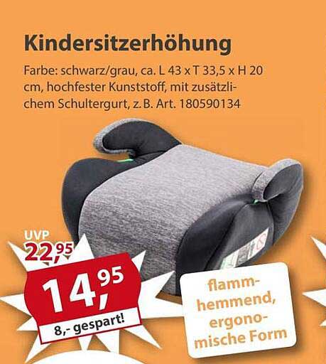 Kindersitzerhöhung