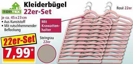Kleiderbügel 22er-Set