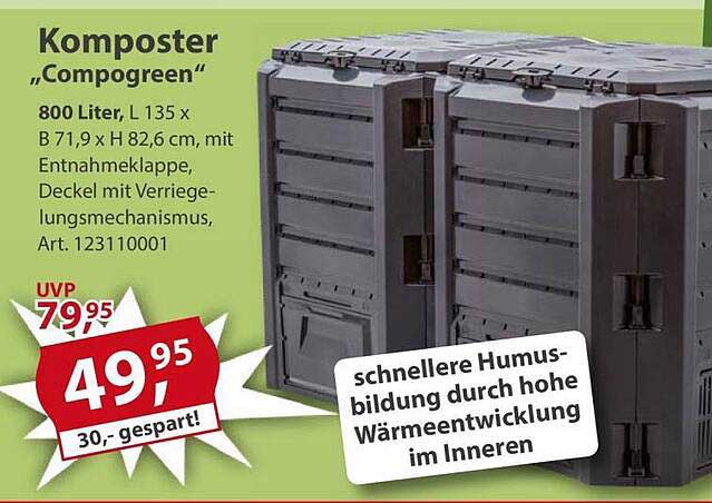 Komposter „Compogreen“