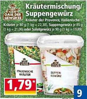 Kräutermischung/Suppengewürz