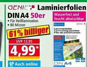 Laminierfolien DIN A4 50er