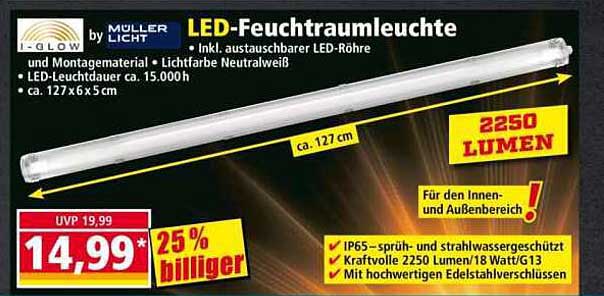LED-Feuchtraumleuchte