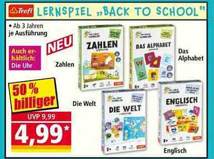 LERNSPIEL „BACK TO SCHOOL“