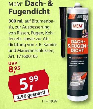 MEM® Dach- & Fugendicht