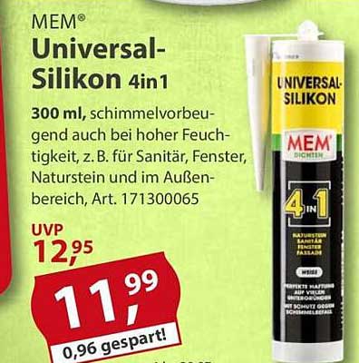 MEM Universal-Silikon 4in1